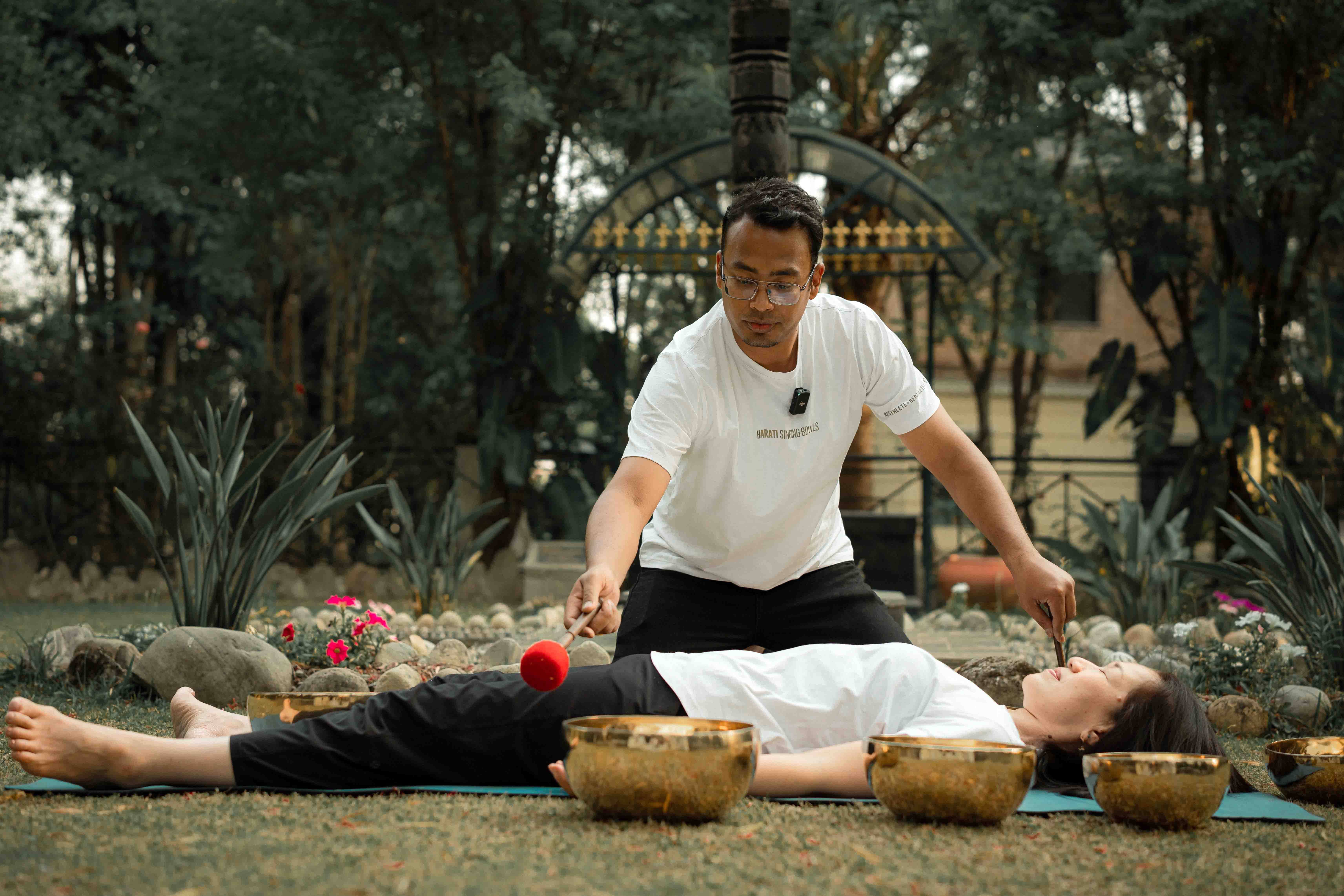 Singing bowl sound healing Training